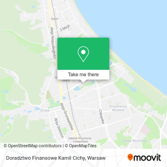 Doradztwo Finansowe Kamil Cichy map