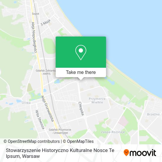 Карта Stowarzyszenie Historyczno Kulturalne Nosce Te Ipsum