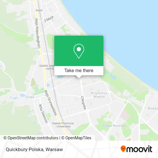 Карта Quickbury Polska