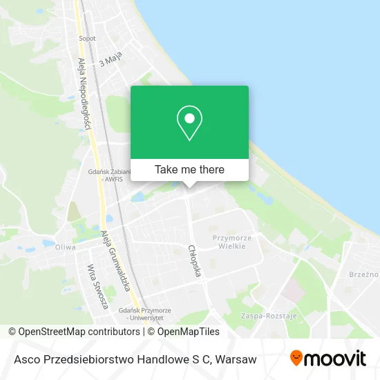 Карта Asco Przedsiebiorstwo Handlowe S C