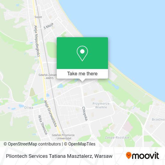 Pliontech Services Tatiana Masztalerz map