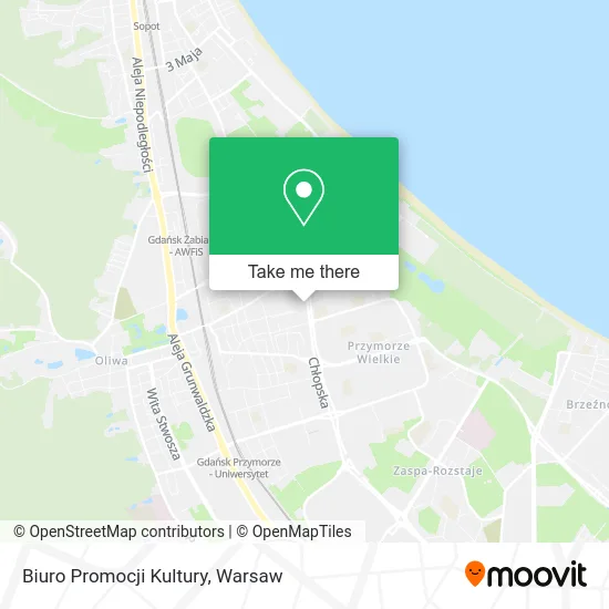 Карта Biuro Promocji Kultury