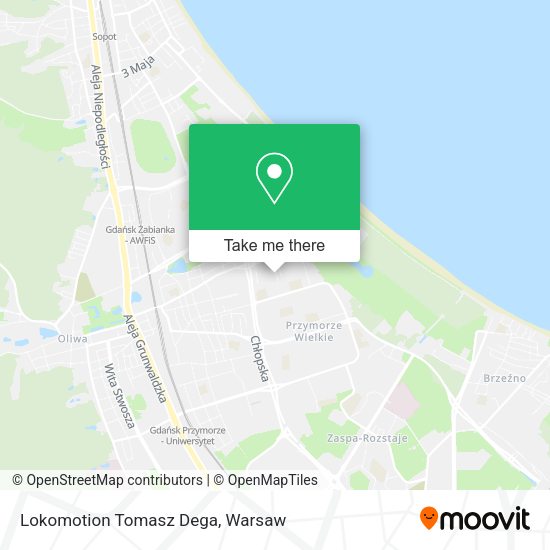 Lokomotion Tomasz Dega map