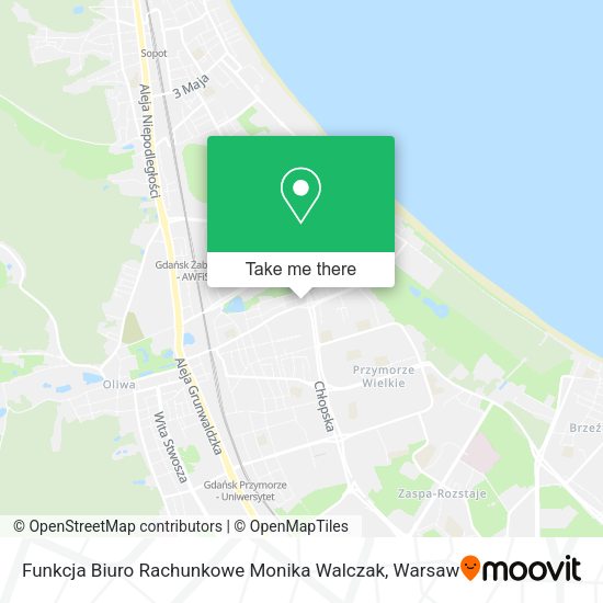 Funkcja Biuro Rachunkowe Monika Walczak map