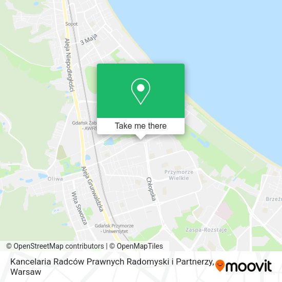 Kancelaria Radców Prawnych Radomyski i Partnerzy map