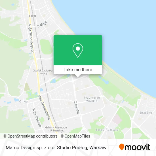 Карта Marco Design sp. z o.o. Studio Podłóg
