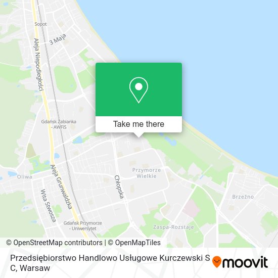 Przedsiębiorstwo Handlowo Usługowe Kurczewski S C map