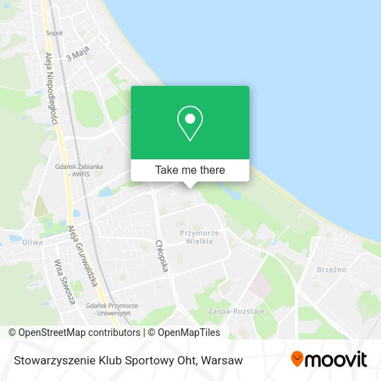 Stowarzyszenie Klub Sportowy Oht map