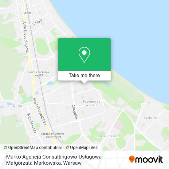 Marko Agencja Consultingowo-Usługowa- Małgorzata Markowska map