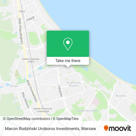 Marcin Rudziński Uroboros Investments map