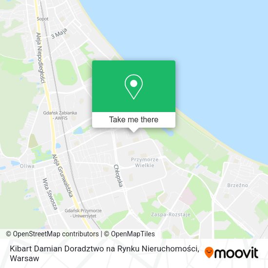 Kibart Damian Doradztwo na Rynku Nieruchomości map