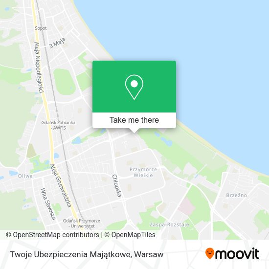 Twoje Ubezpieczenia Majątkowe map