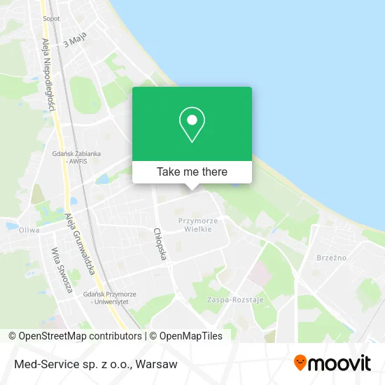Карта Med-Service sp. z o.o.