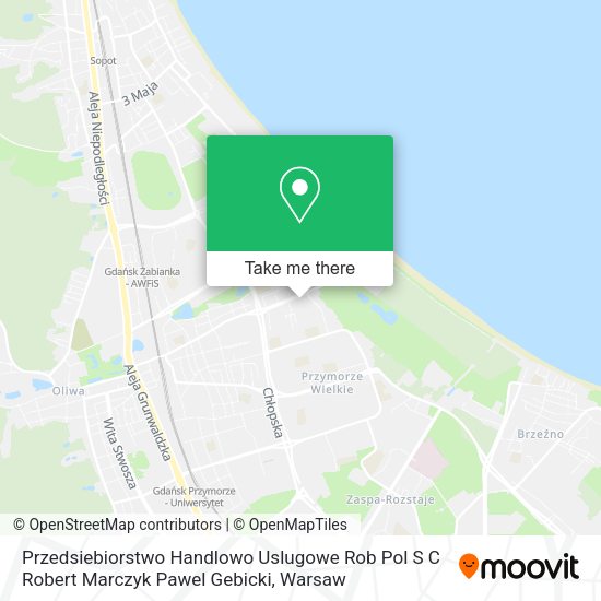 Przedsiebiorstwo Handlowo Uslugowe Rob Pol S C Robert Marczyk Pawel Gebicki map