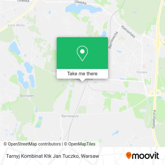 Tarnyj Kombinat Ktk Jan Tuczko map