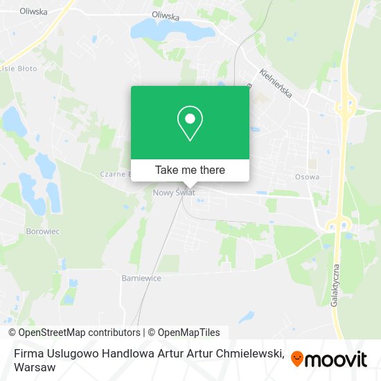 Firma Uslugowo Handlowa Artur Artur Chmielewski map