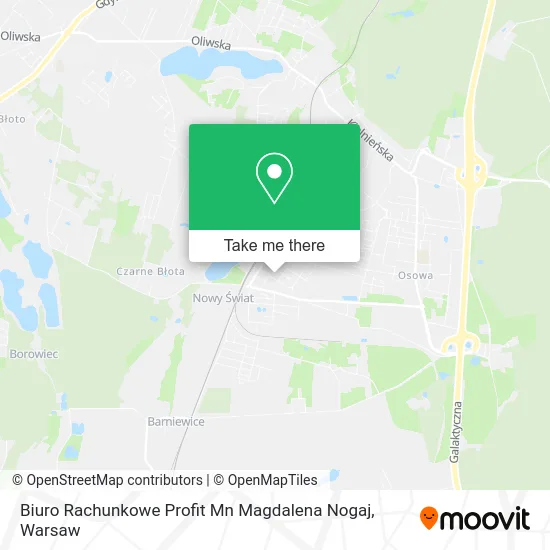 Карта Biuro Rachunkowe Profit Mn Magdalena Nogaj