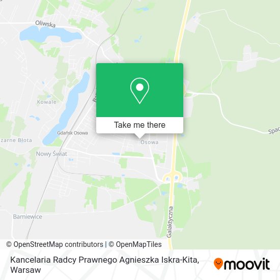 Kancelaria Radcy Prawnego Agnieszka Iskra-Kita map