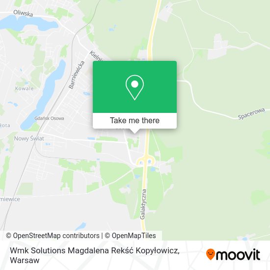 Wmk Solutions Magdalena Rekść Kopyłowicz map