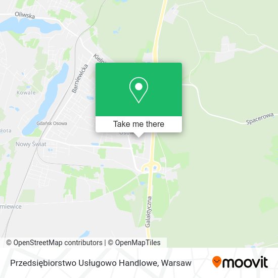 Przedsiębiorstwo Usługowo Handlowe map