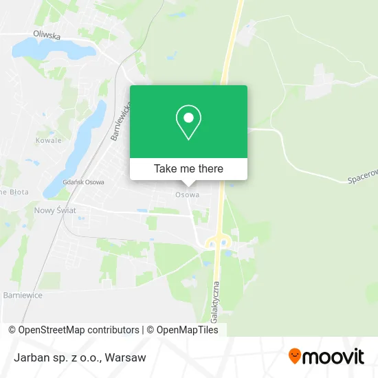 Карта Jarban sp. z o.o.