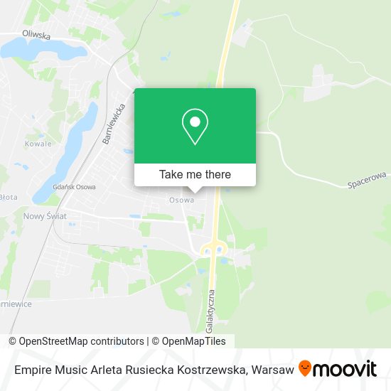 Empire Music Arleta Rusiecka Kostrzewska map