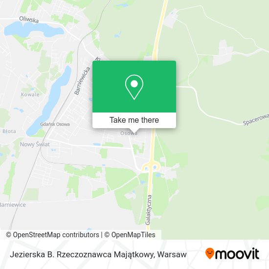 Jezierska B. Rzeczoznawca Majątkowy map