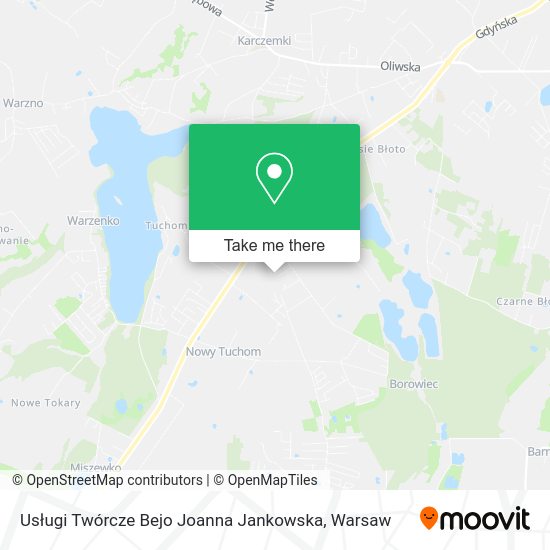 Usługi Twórcze Bejo Joanna Jankowska map