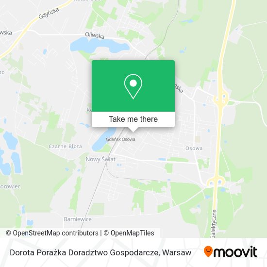 Dorota Porażka Doradztwo Gospodarcze map