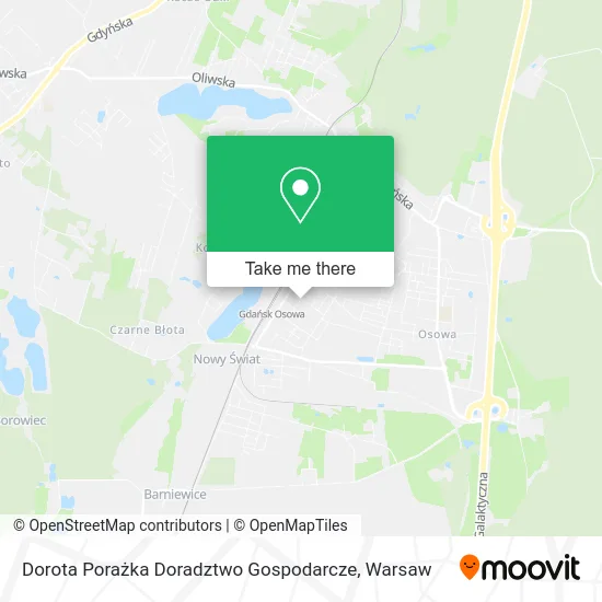 Dorota Porażka Doradztwo Gospodarcze map