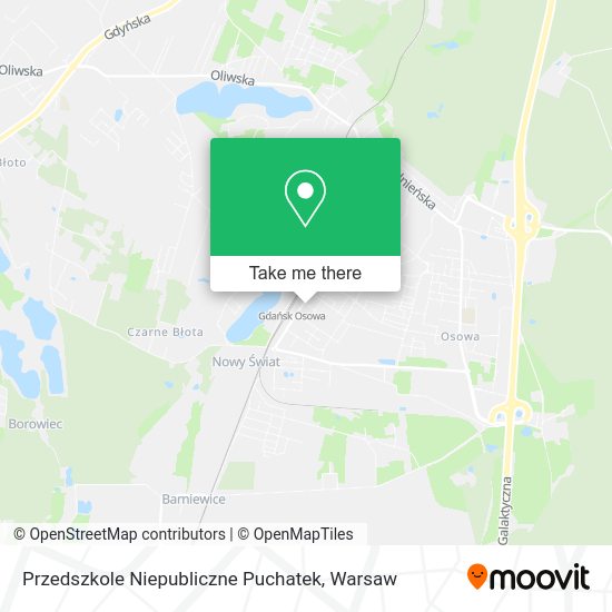 Przedszkole Niepubliczne Puchatek map