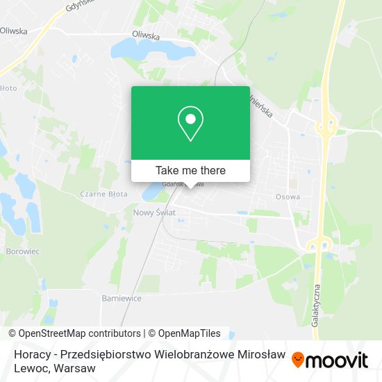 Horacy - Przedsiębiorstwo Wielobranżowe Mirosław Lewoc map