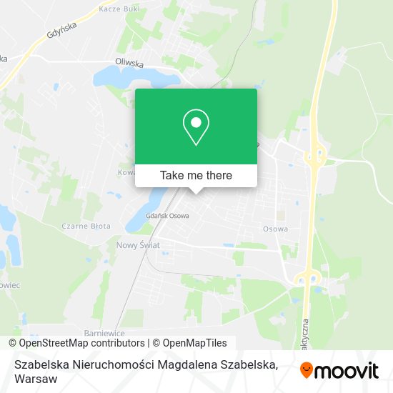 Szabelska Nieruchomości Magdalena Szabelska map