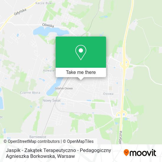 Jaspik - Zakątek Terapeutyczno - Pedagogiczny Agnieszka Borkowska map