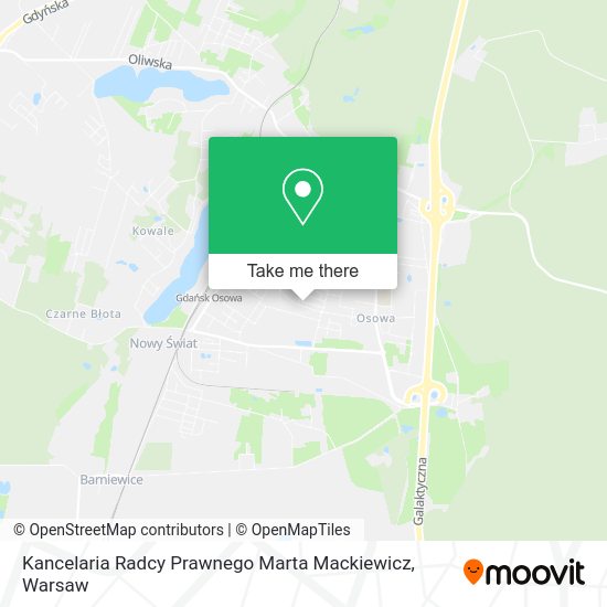 Kancelaria Radcy Prawnego Marta Mackiewicz map