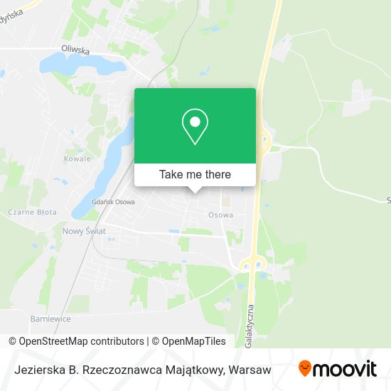 Jezierska B. Rzeczoznawca Majątkowy map