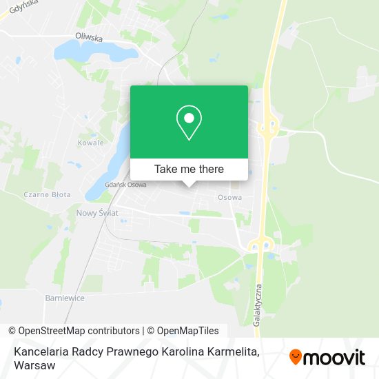 Kancelaria Radcy Prawnego Karolina Karmelita map