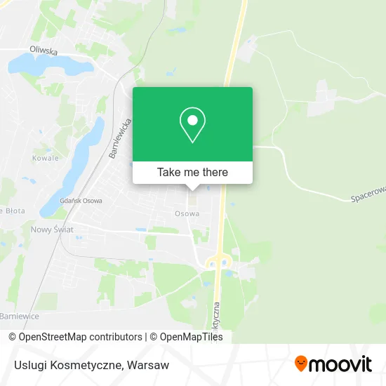 Карта Uslugi Kosmetyczne
