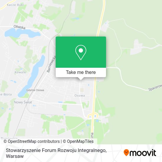 Stowarzyszenie Forum Rozwoju Integralnego map