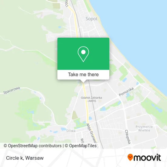 Карта Circle k