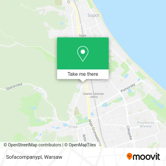 Карта Sofacompanypl