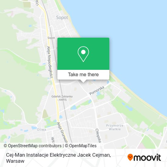 Cej-Man Instalacje Elektryczne Jacek Cejman map