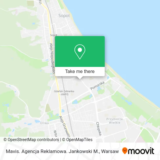 Карта Mavis. Agencja Reklamowa. Jankowski M.