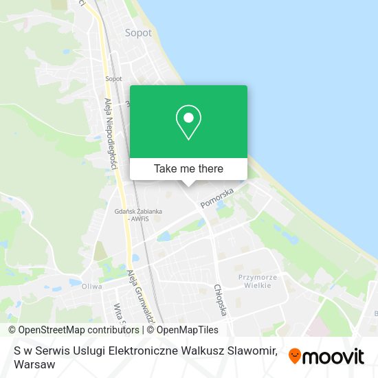 S w Serwis Uslugi Elektroniczne Walkusz Slawomir map