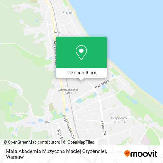 Mała Akademia Muzyczna Maciej Grycendler map