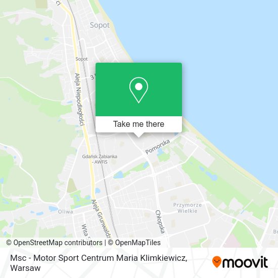 Msc - Motor Sport Centrum Maria Klimkiewicz map