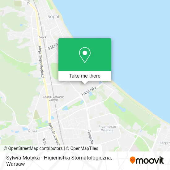 Карта Sylwia Motyka - Higienistka Stomatologiczna