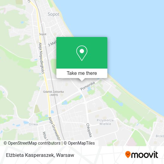 Elżbieta Kasperaszek map