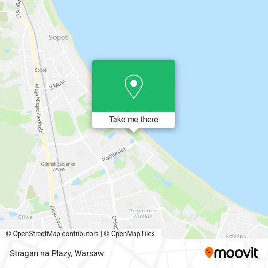 Карта Stragan na Plazy