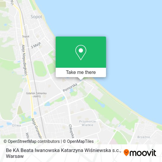 Be KA Beata Iwanowska Katarzyna Wiśniewska s.c. map